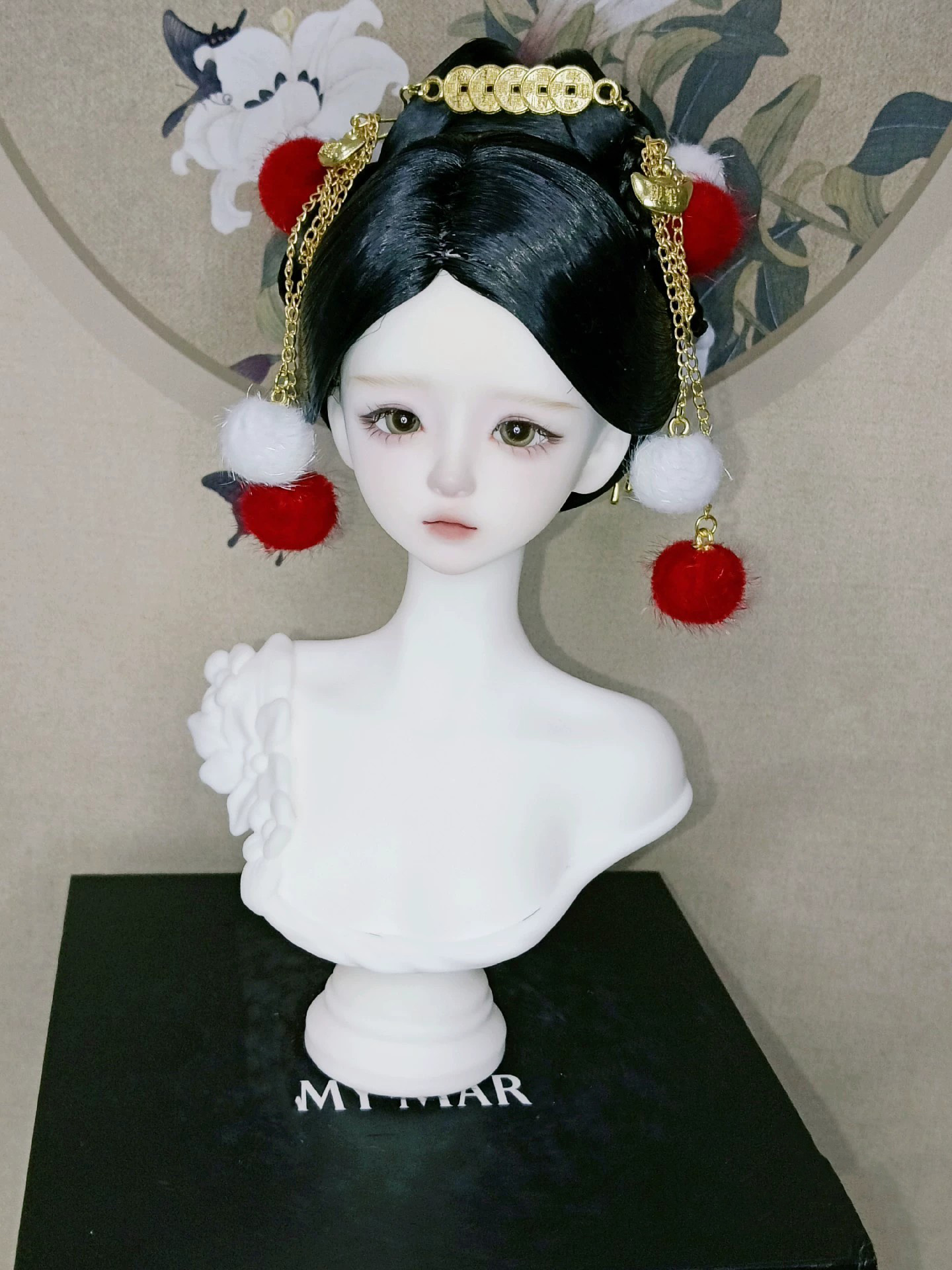 Vintage Collectible And Vintage Dolls - 1/4 1/3 Scale BJD Doll Wig
