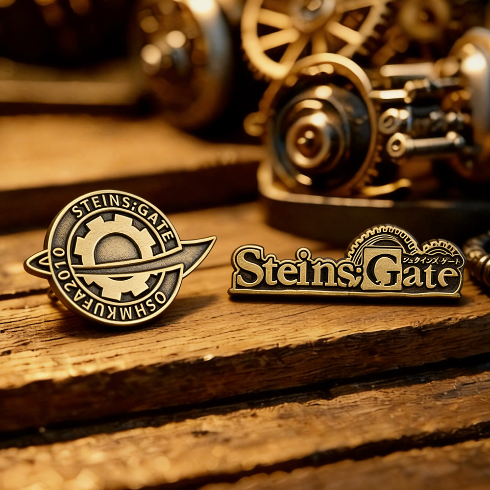 Vintage Collectible Clothing - Steins;Gate Pin Anime Merchandise Metal Pin