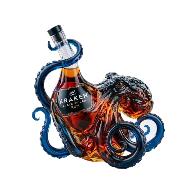 Whiskey Decanter, Sea Monster  - Vintage Collectible Glassware reseña y precio