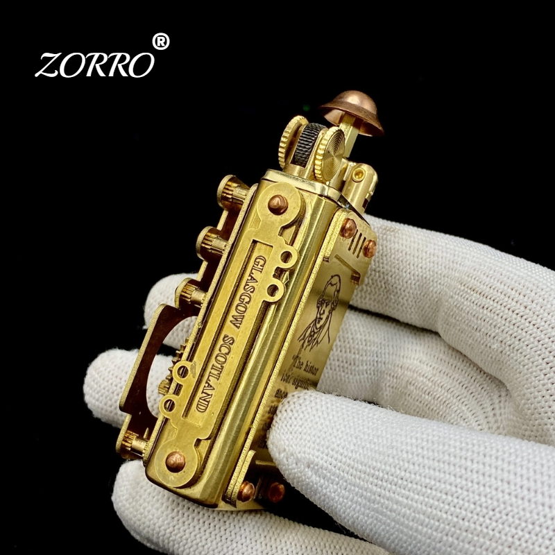 Zorro Handmade Brass Vintage M - Vintage Collectible Lighters reseña y precio