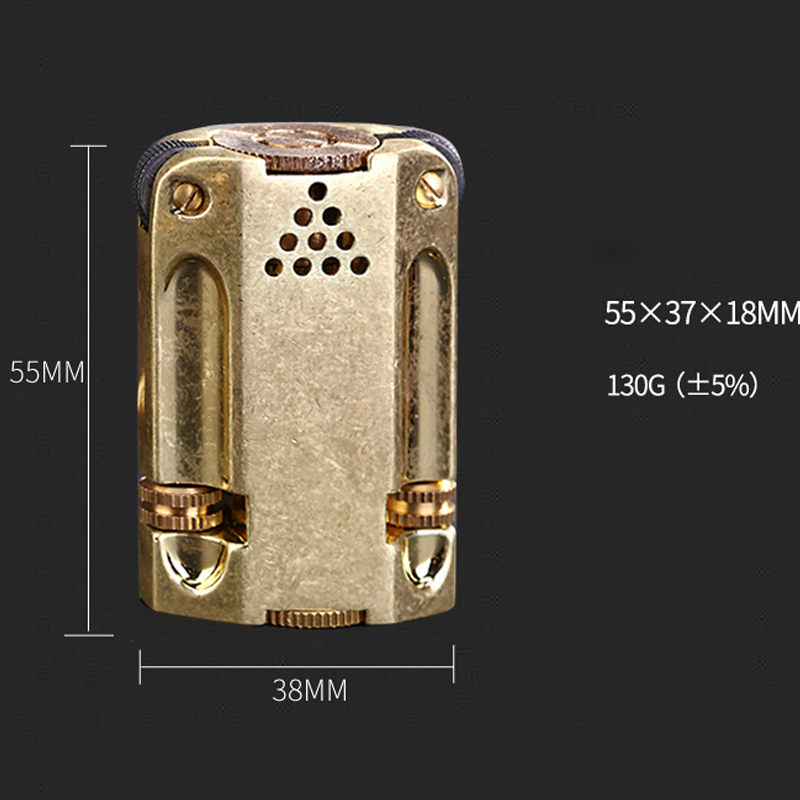Vintage Zinc Alloy Dual Flint  - Vintage Collectible Lighters reseña y precio