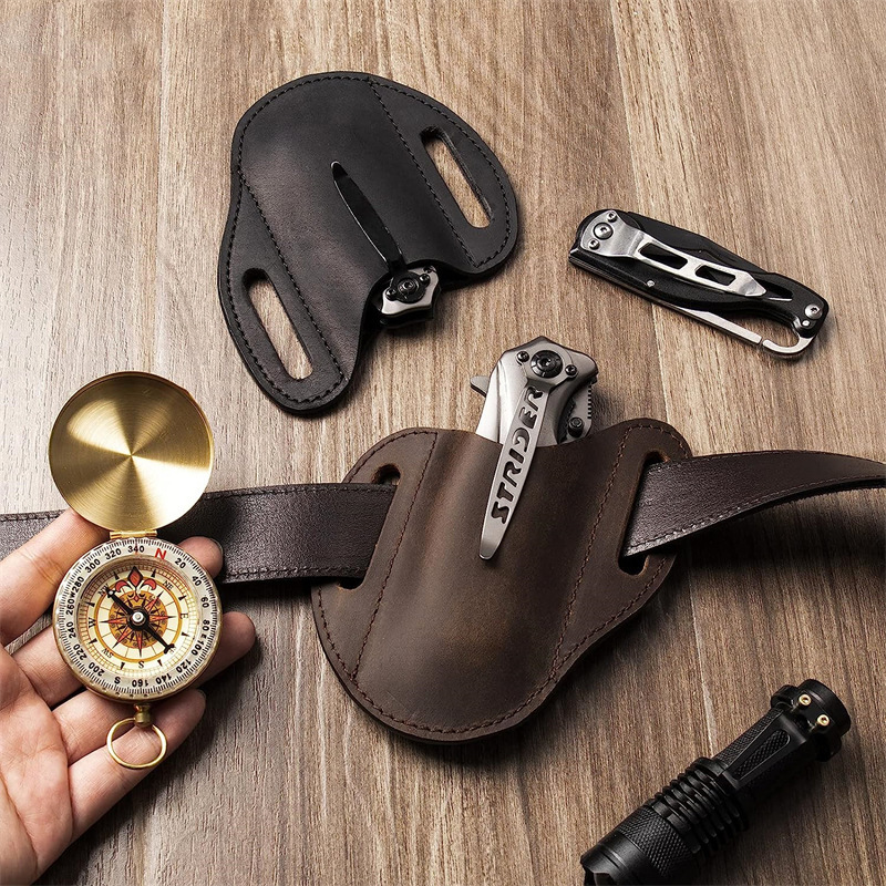 Genuine Leather Case For Foldi - Vintage Collectible Knife reseña y precio