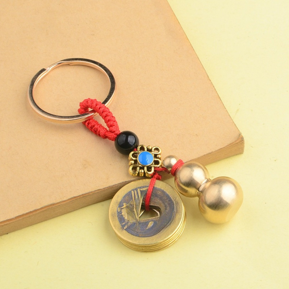 Vintage Brass Money Bag Keycha - Vintage Collectible Coins reseña y precio