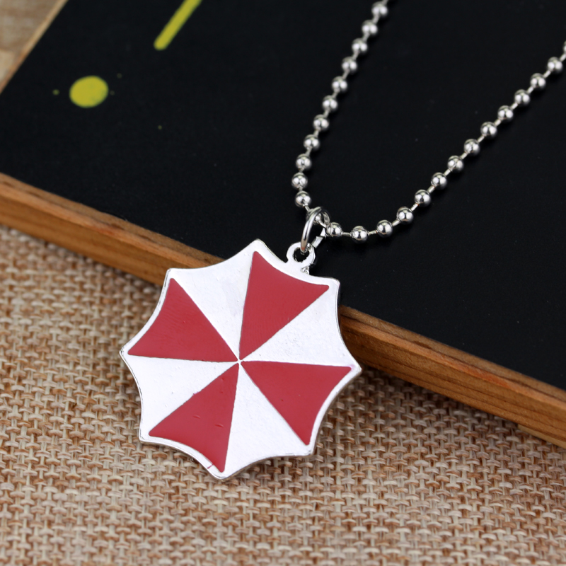 Vintage Fashion Red Umbrella P - Vintage Necklace reseña y precio