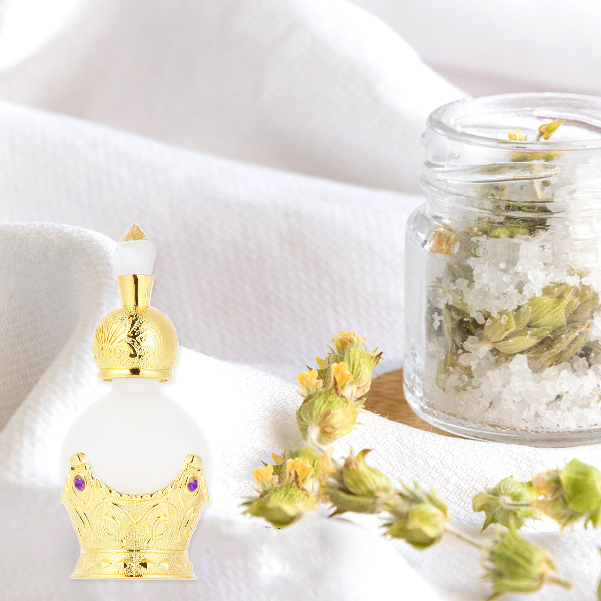 15Ml Gold Glass Perfume Bottle - Vintage Collectible Glass reseña y precio