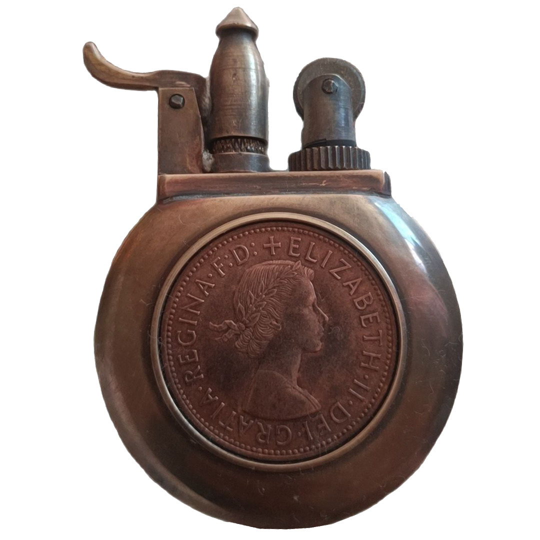 Handmade Antique Gasoline Ligh - Vintage Collectible Lighters reseña y precio