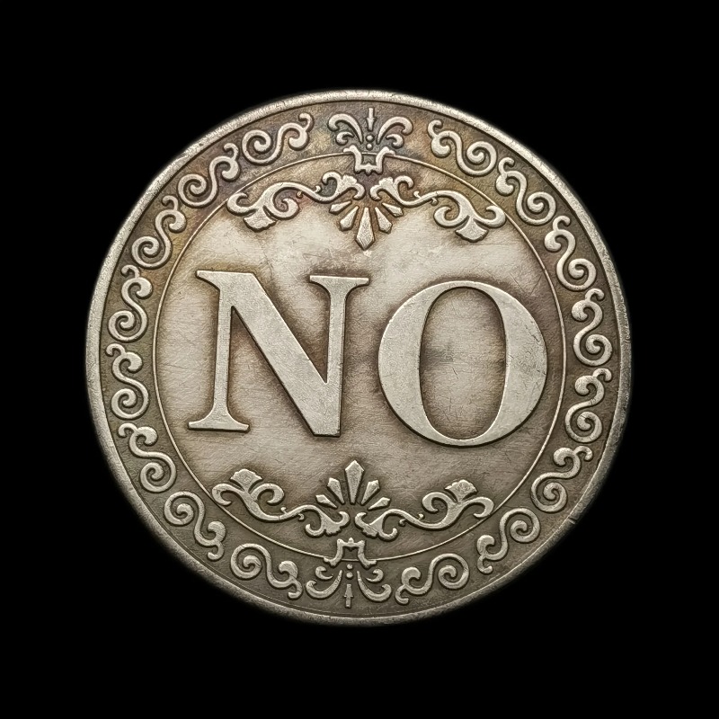 Vintage YES NO Decision Coin B - Vintage Collectible Coins reseña y precio