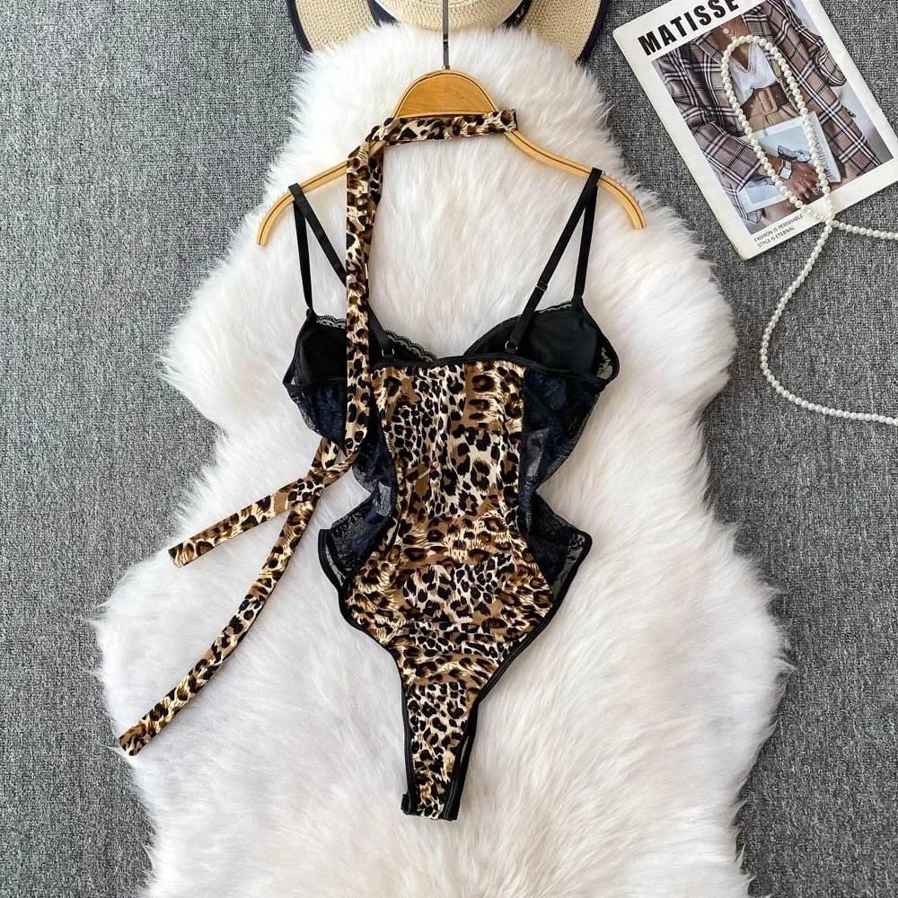 Women Hotsweet V-neck Leopard  - Vintage Necklace reseña y precio