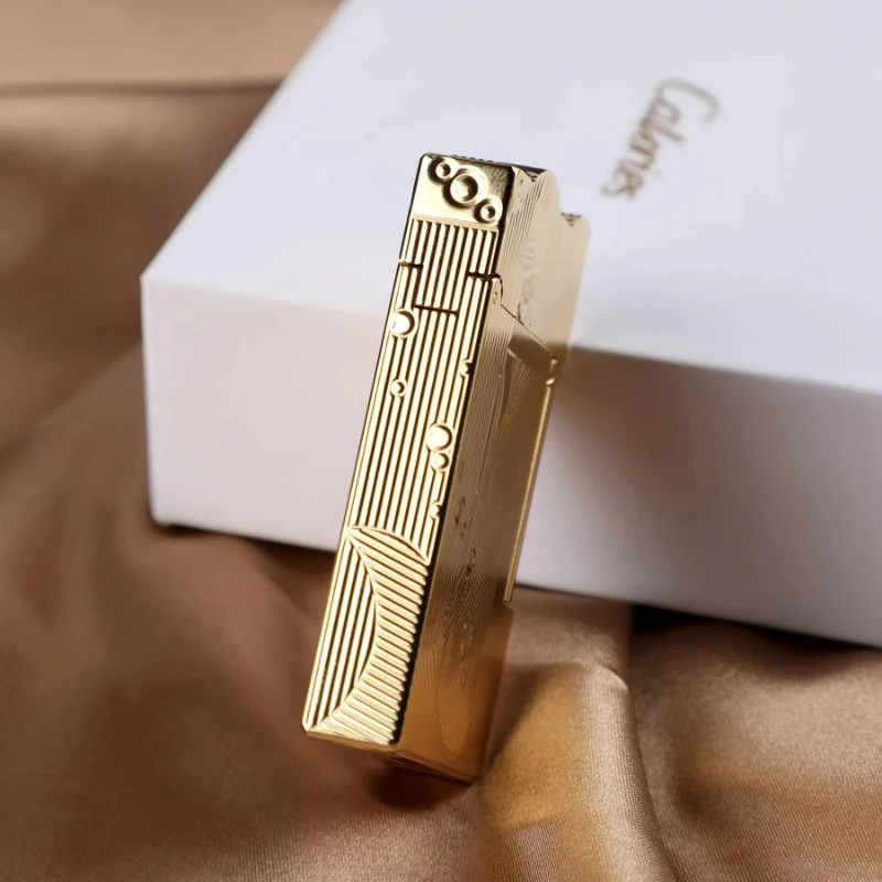 Gold Sleep Mermaid Pattern Vin - Vintage Collectible Lighters reseña y precio