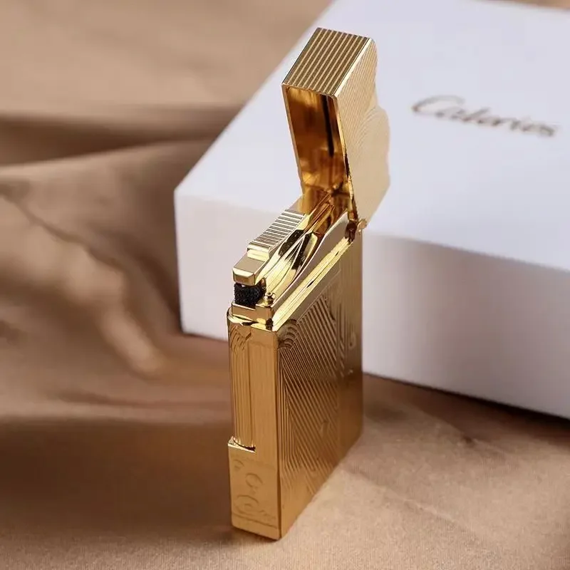 Gold Sleep Mermaid Pattern Vin - Vintage Collectible Lighters reseña y precio