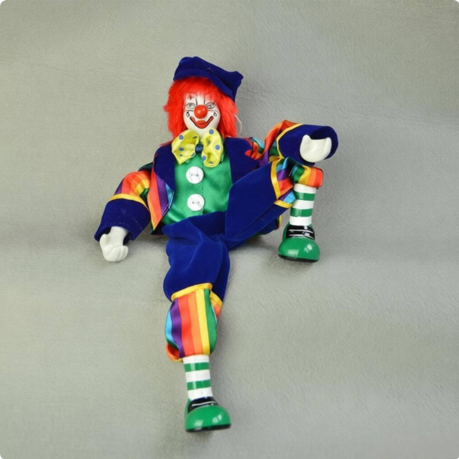 Dangling Leg Clown Doll Handma - Vintage Collectible And Vintage Dolls reseña y precio
