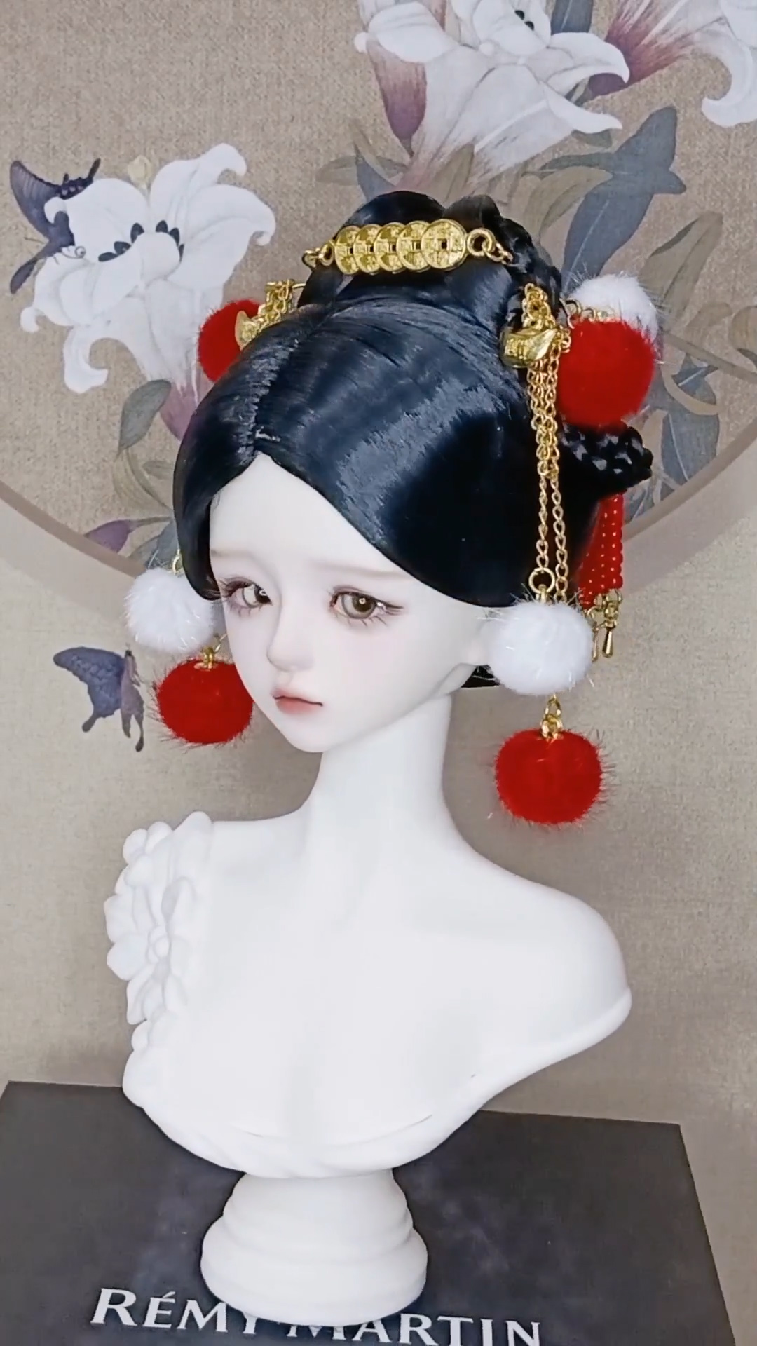 1/4 1/3 Scale BJD Doll Wig Anc - Vintage Collectible And Vintage Dolls reseña y precio