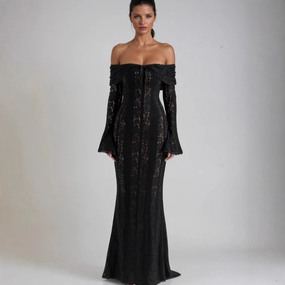 Dress Vintage Hollow Out Flora - Vintage Necklace reseña y precio