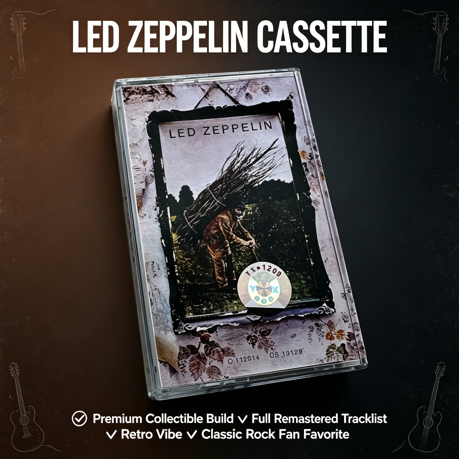 Led Zeppelin IV Classic Rock C - Vintage Collectible & Vintage Dolls reseña y precio