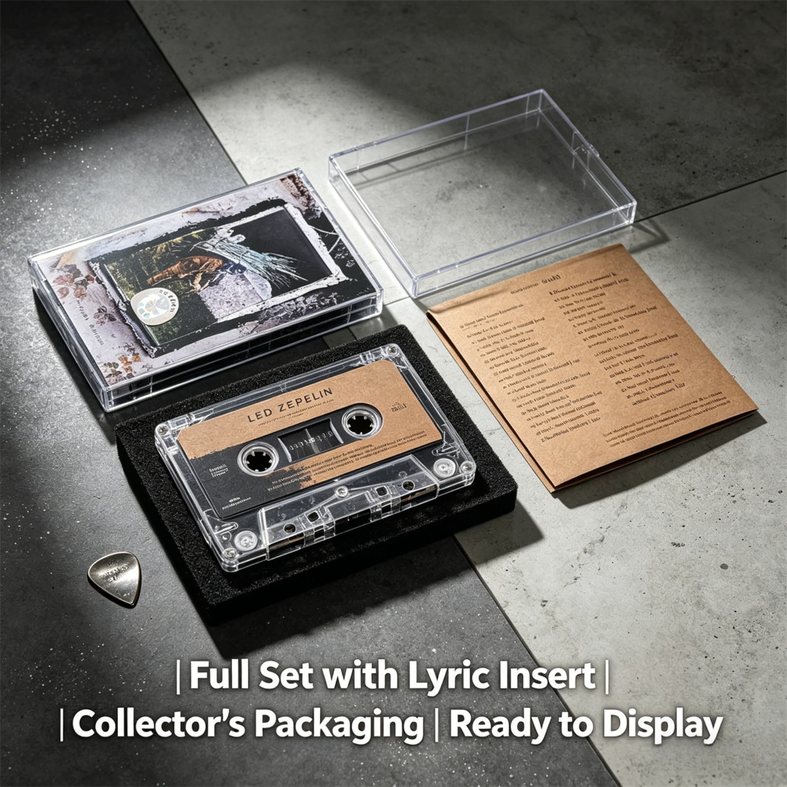 Led Zeppelin IV Classic Rock C - Vintage Collectible & Vintage Dolls reseña y precio