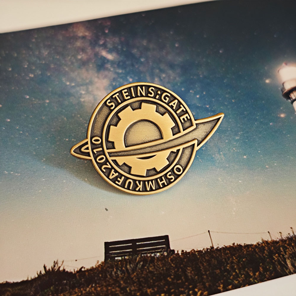 Steins;Gate Pin Anime Merchand - Vintage Collectible Clothing reseña y precio