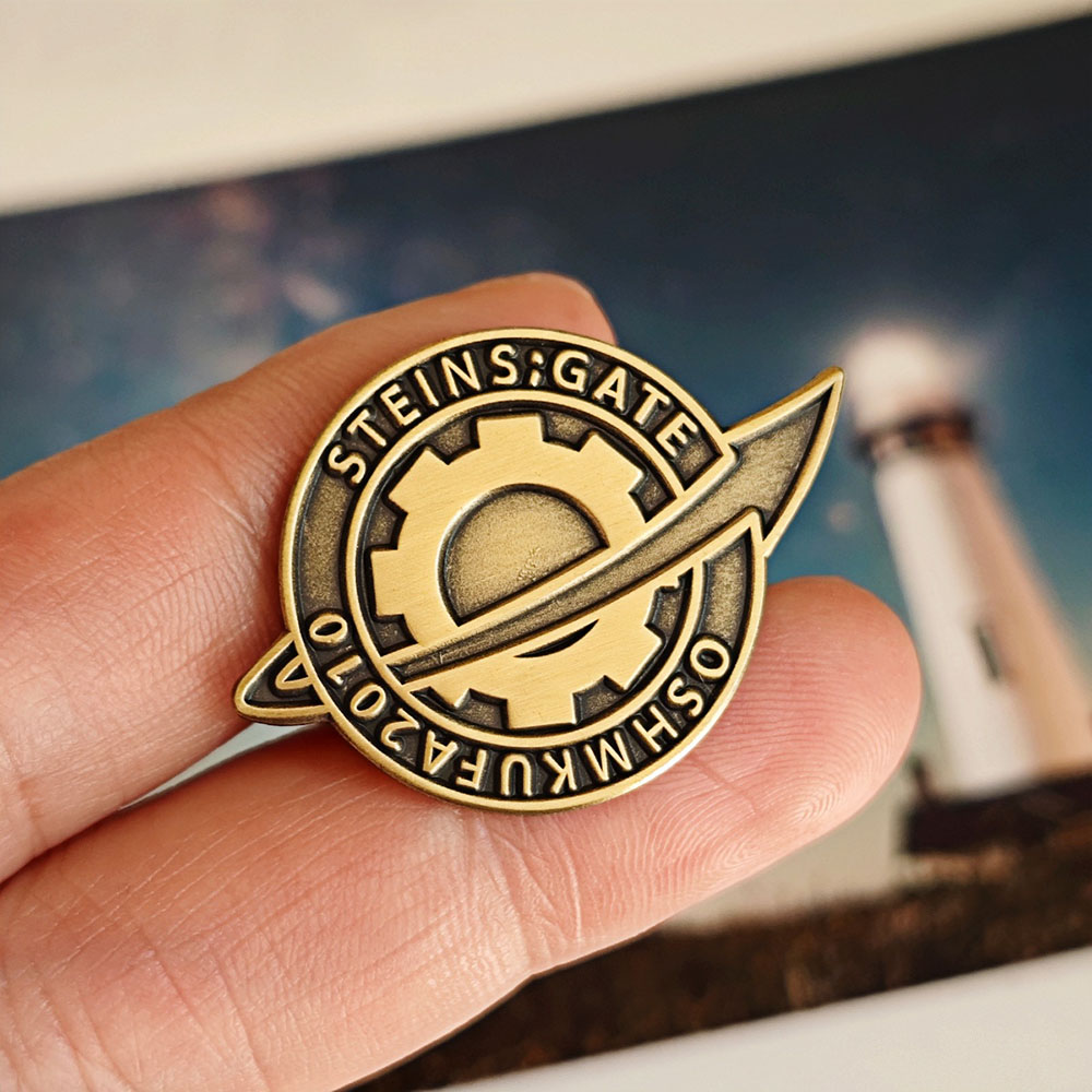 Steins;Gate Pin Anime Merchand - Vintage Collectible Clothing reseña y precio