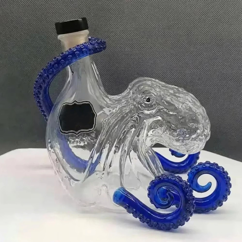 Vintage Kraken Octopus Shaped  - Vintage Collectible Glassware reseña y precio