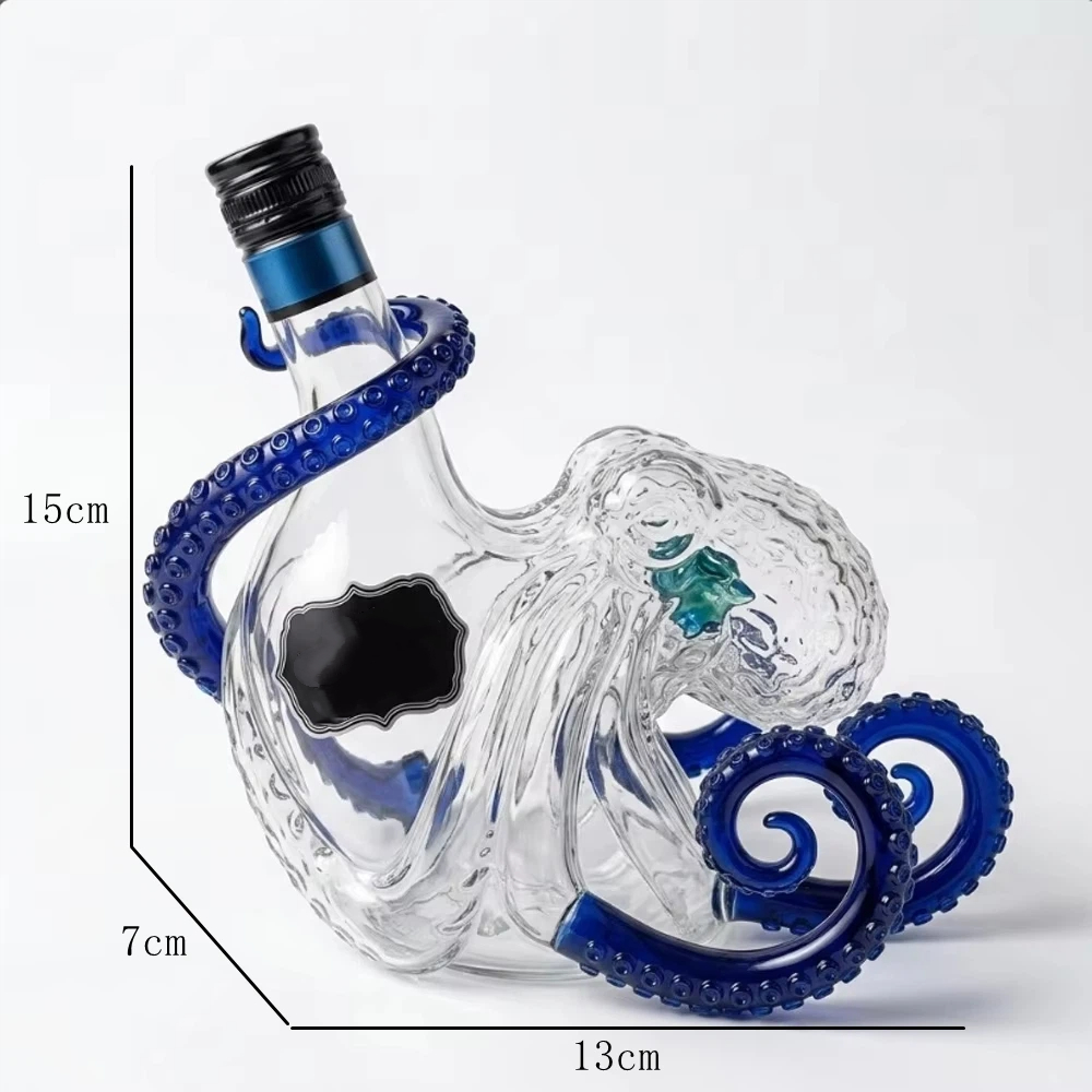 Vintage Kraken Octopus Shaped  - Vintage Collectible Glassware reseña y precio