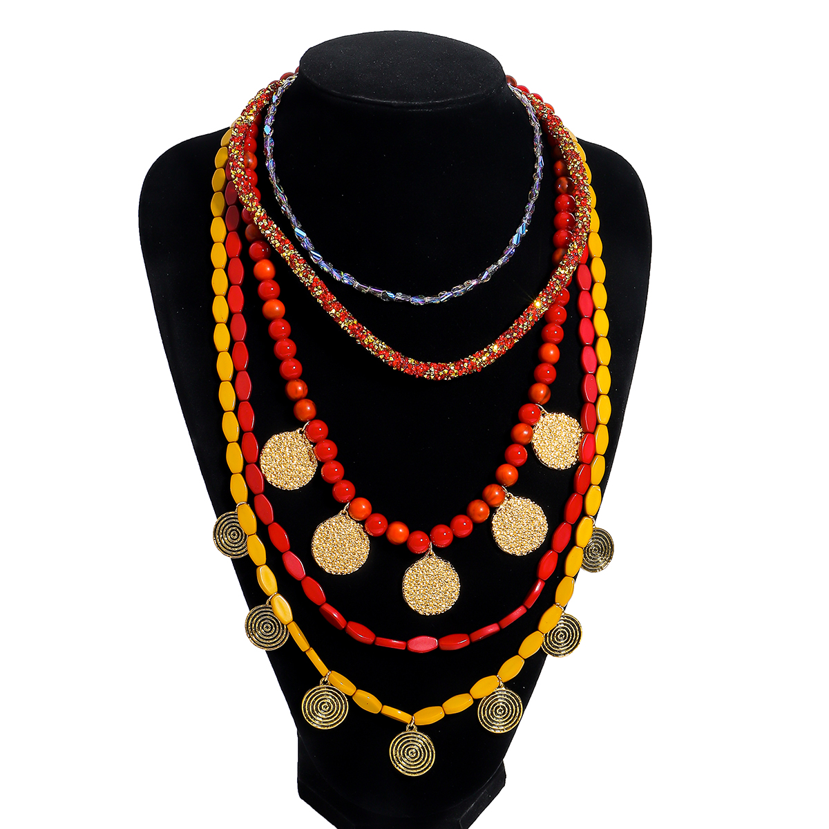 Pack Of Beaded Neckalce For Wo - Vintage Collectible Coins reseña y precio