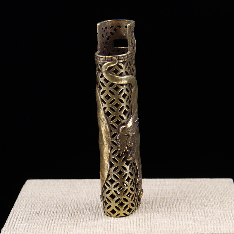 Vintage Brass Tiger Lighter Ac - Vintage Collectible Lighters reseña y precio