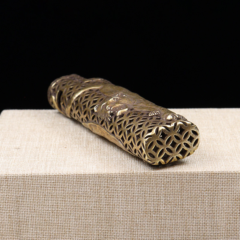 Vintage Brass Tiger Lighter Ac - Vintage Collectible Lighters reseña y precio