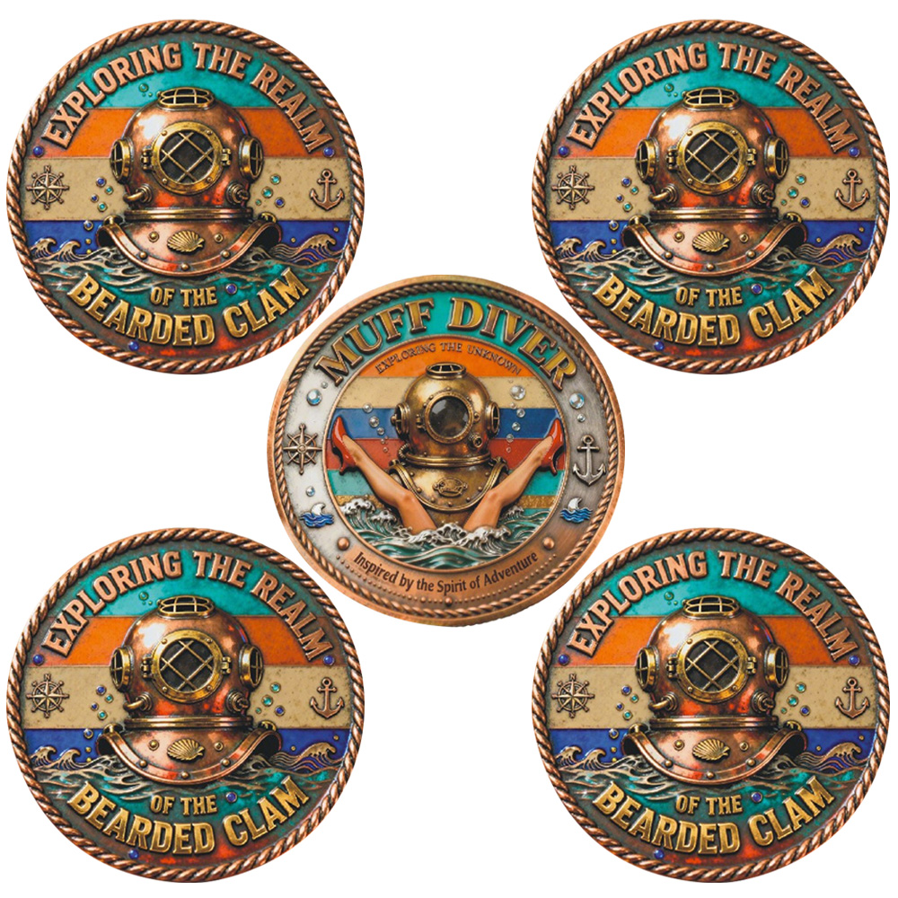 5pcs Vintage Diving Helmet Nau - Vintage Collectible Coins reseña y precio