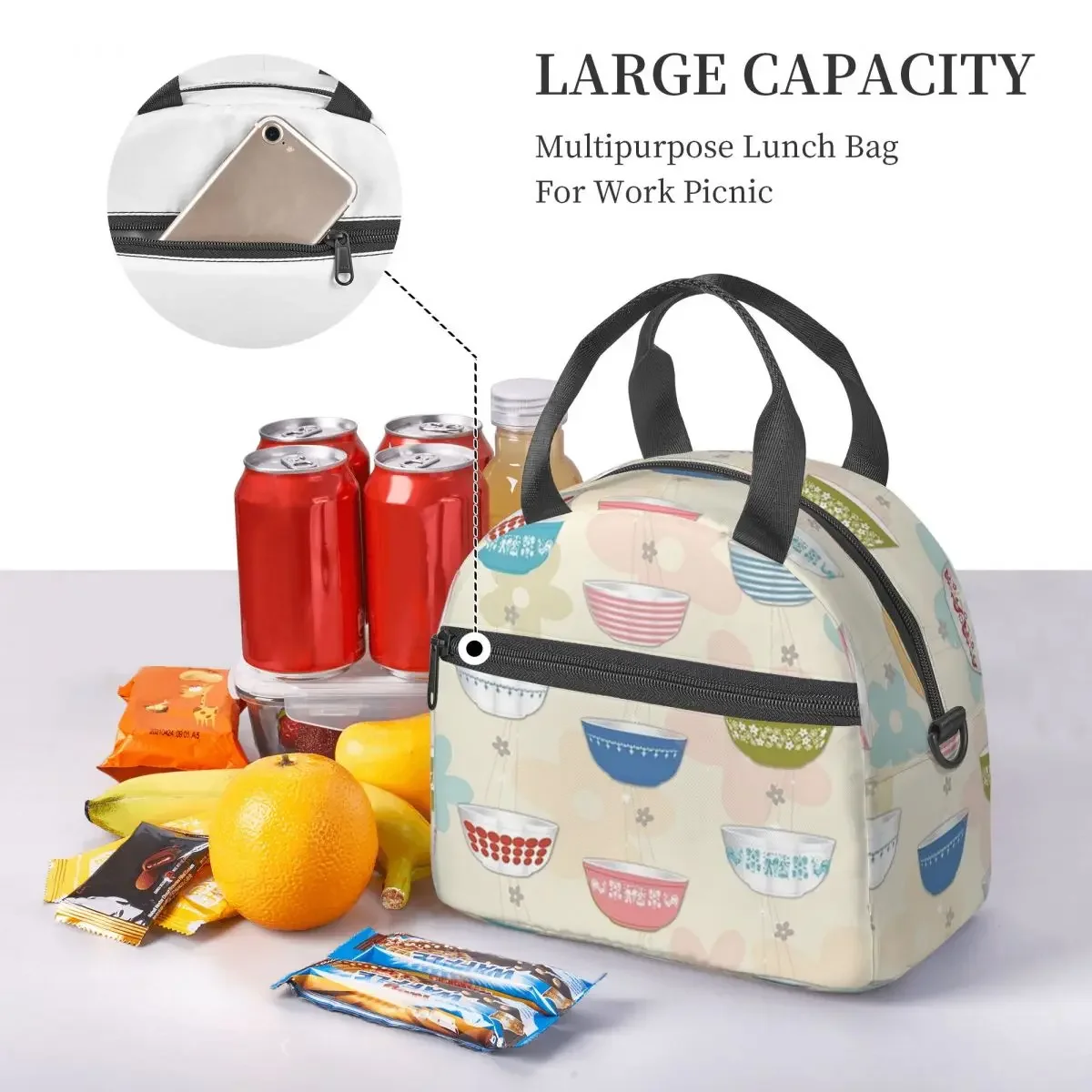 Vintage Pyrex Bowls Collection - Vintage Collectible Lunch Boxes reseña y precio