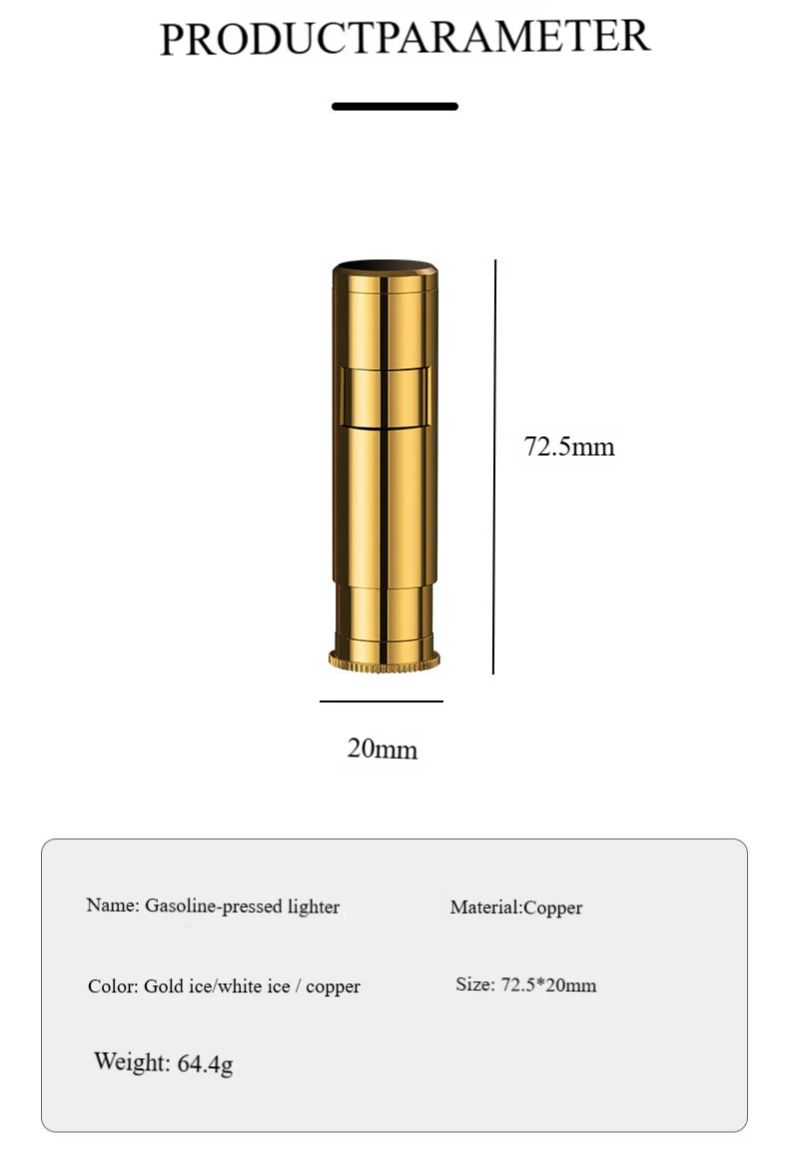 New Boutique Vintage Brass Cyl - Vintage Collectible Lighters reseña y precio
