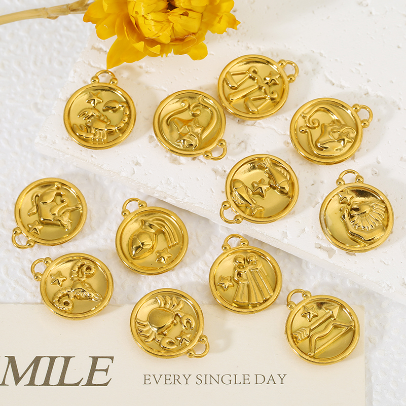 5pcs Stainless Steel 18K PVD R - Vintage Necklace reseña y precio
