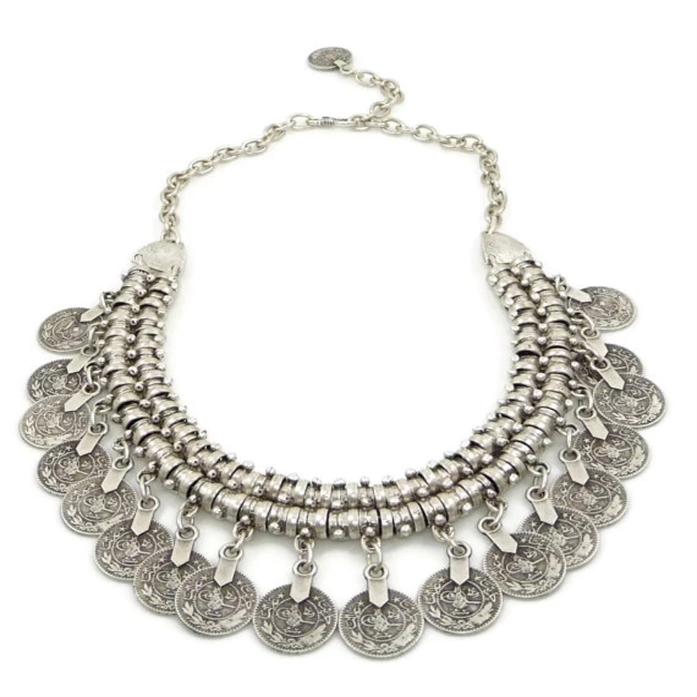 Boho Ethnic Turkish Gypsy Trib - Vintage Collectible Coins reseña y precio