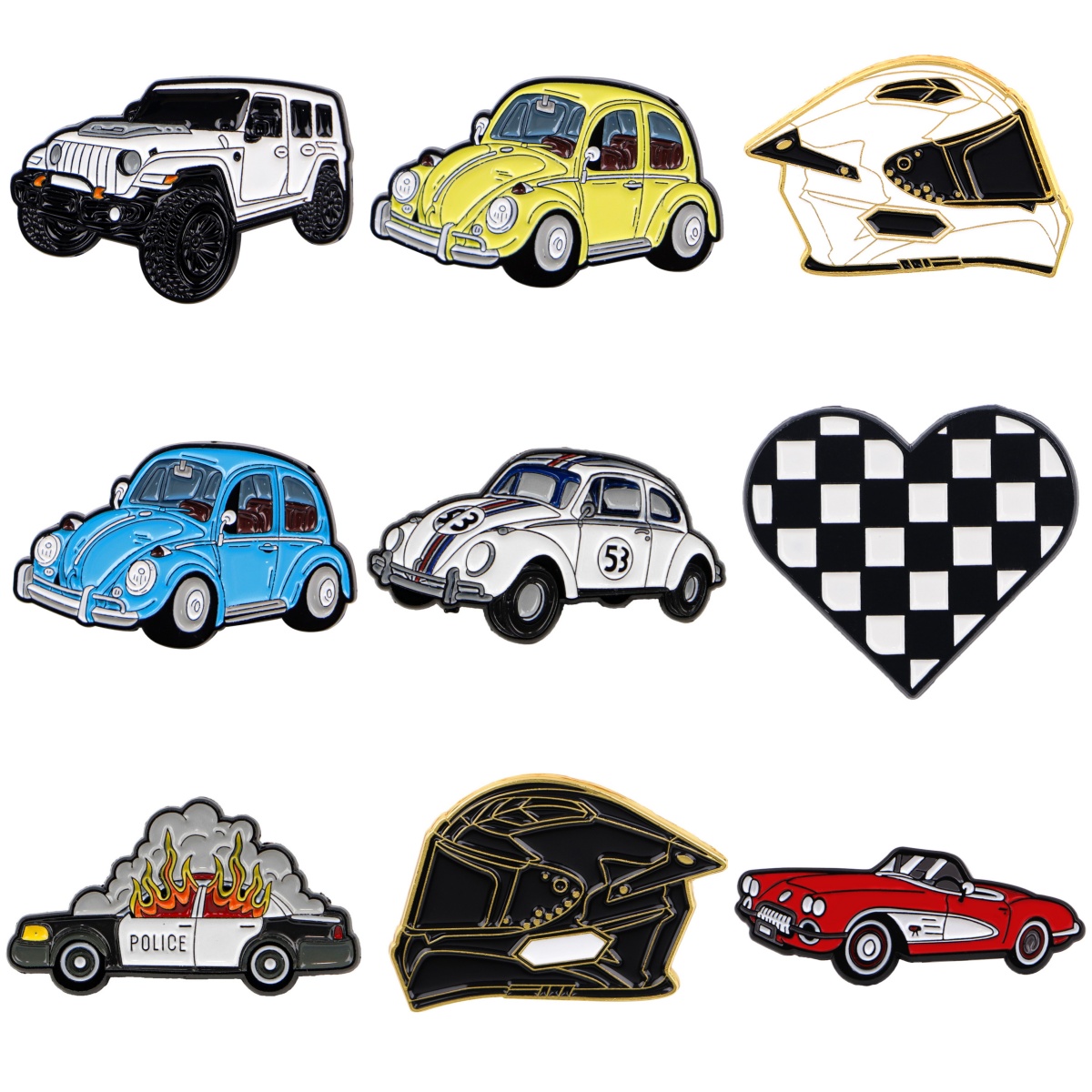 Vintage Car Brooches For Women - Vintage Collectible Clothing reseña y precio