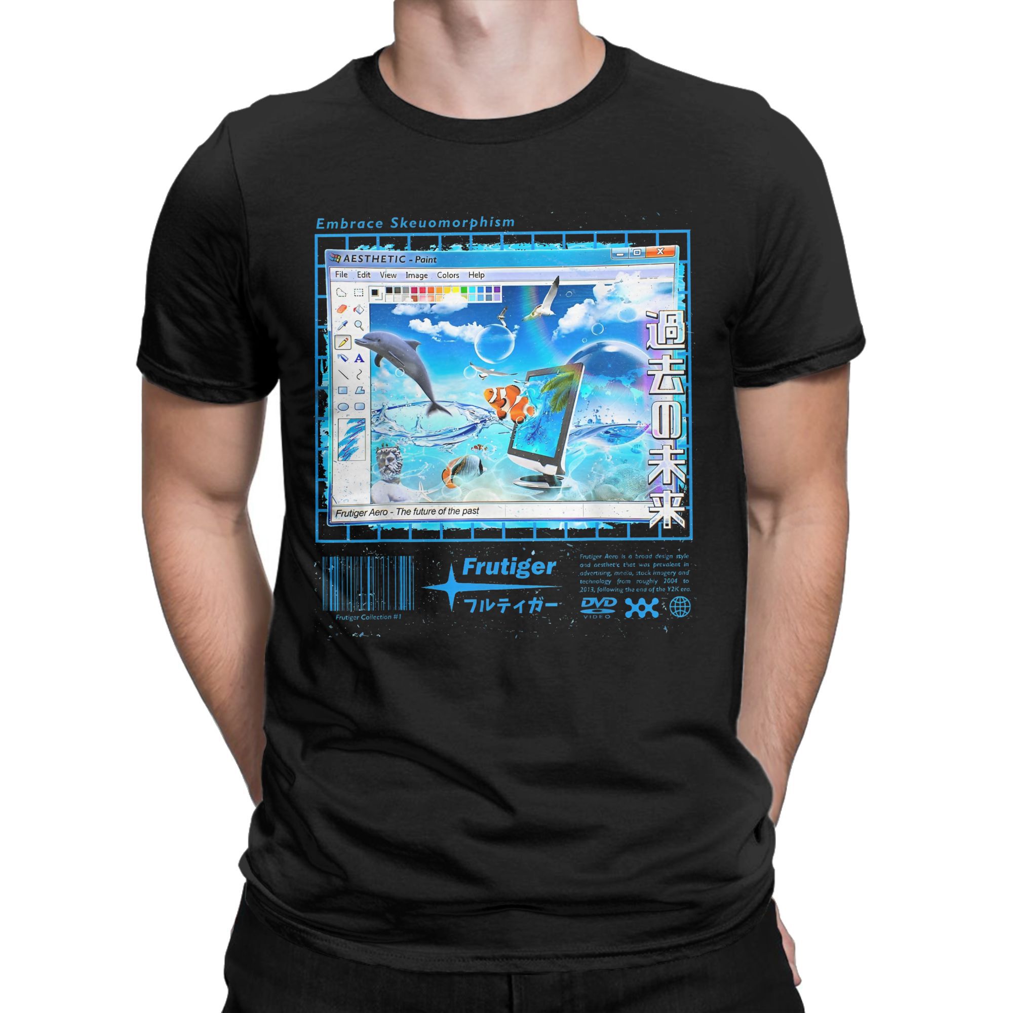 Men Frutiger Aero Fashion Coll - Vintage Collectible Clothing reseña y precio