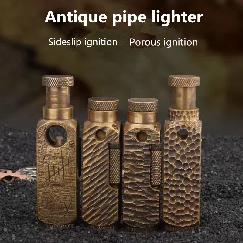 Unusual Brass Handmade Carving - Vintage Collectible Lighters reseña y precio