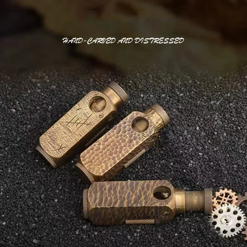 Unusual Brass Handmade Carving - Vintage Collectible Lighters reseña y precio