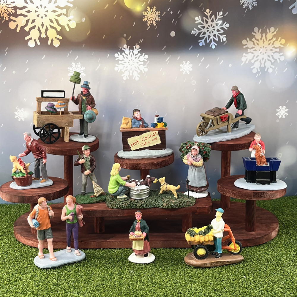 Vintage Christmas Village Figu - Vintage Collectible Market reseña y precio