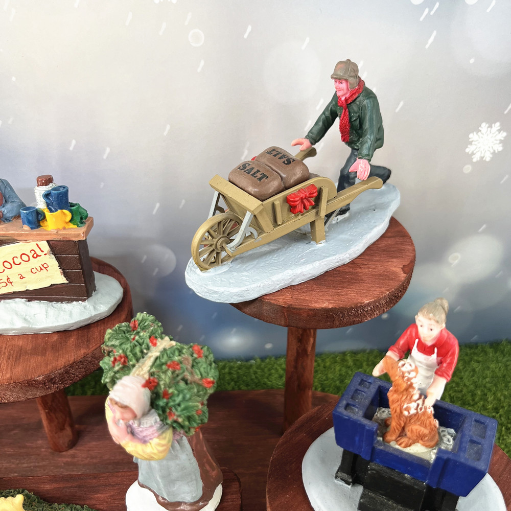 Vintage Christmas Village Figu - Vintage Collectible Market reseña y precio