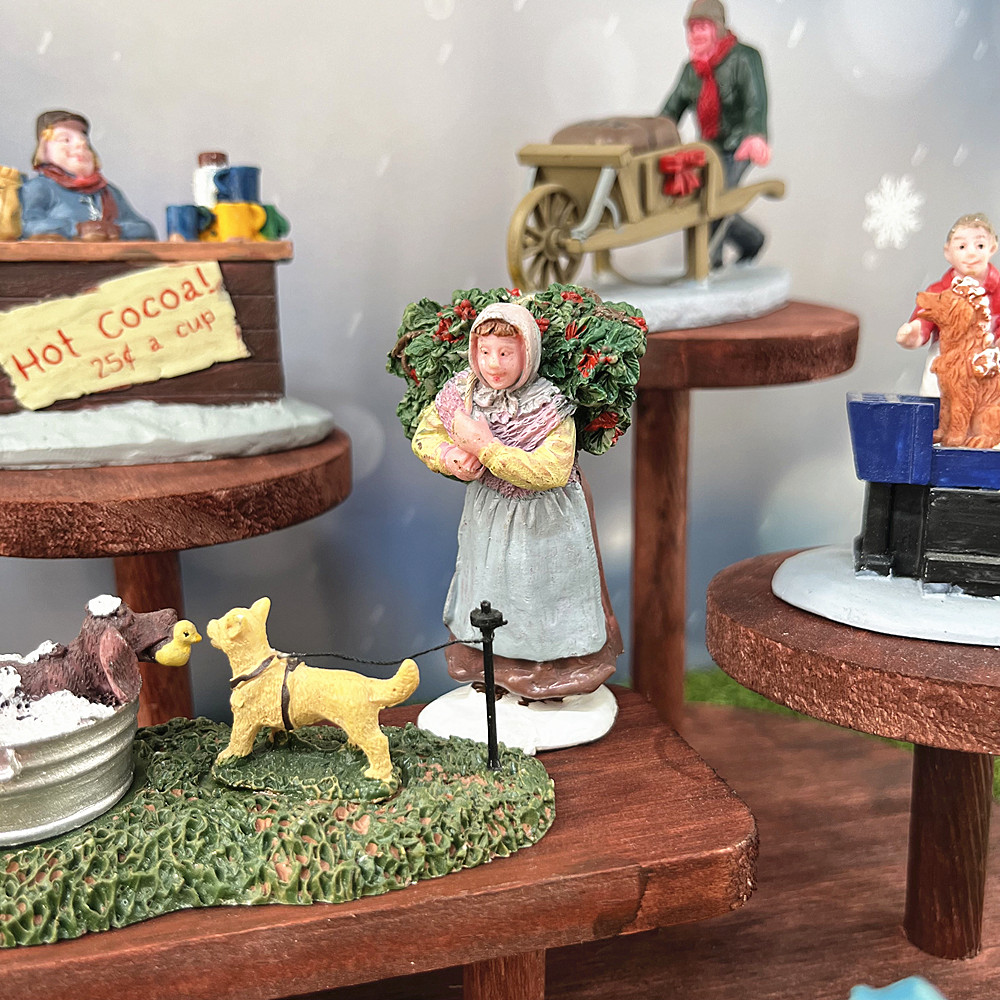 Vintage Christmas Village Figu - Vintage Collectible Market reseña y precio