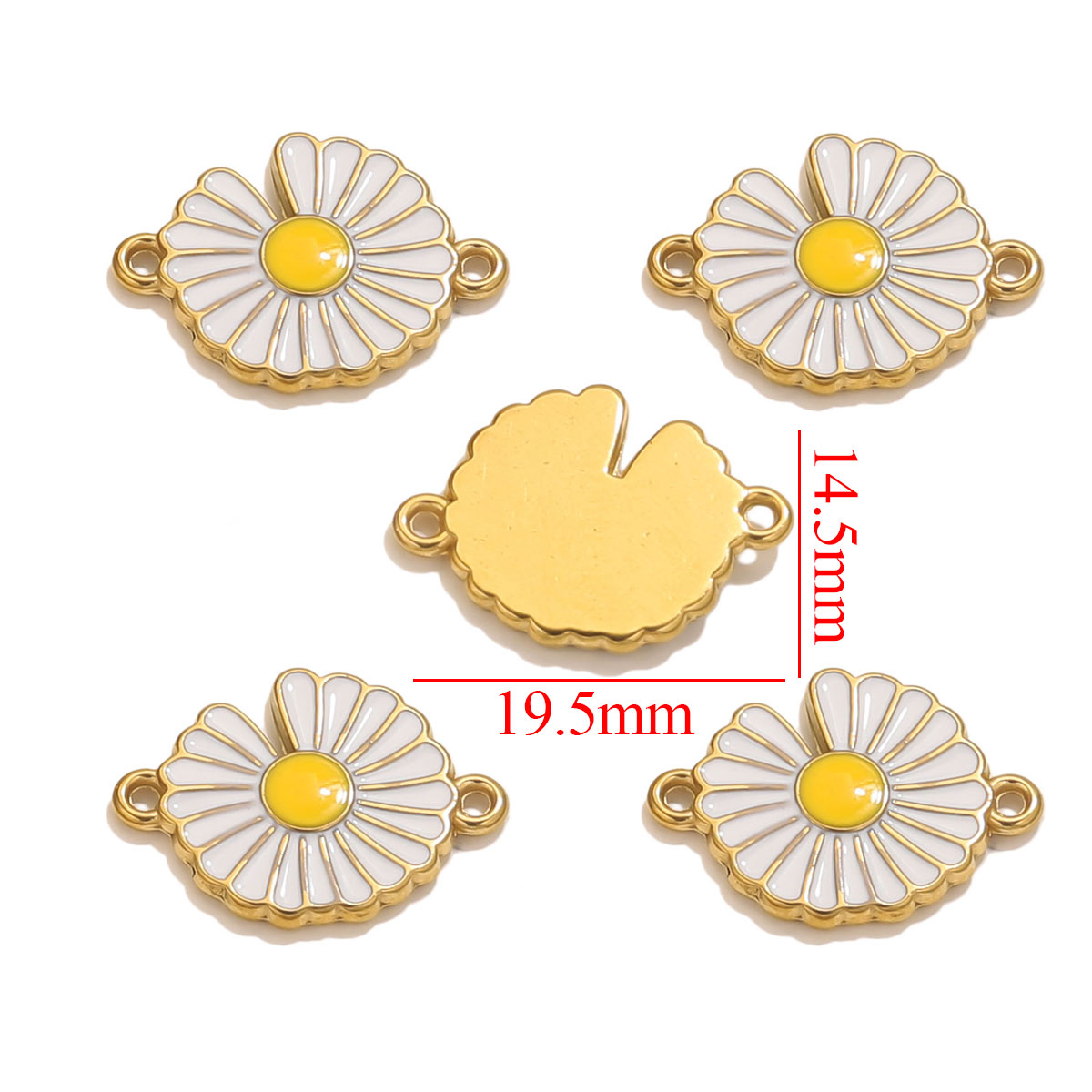 4pcs Stainless Steel Enamel Vi - Vintage Necklace reseña y precio