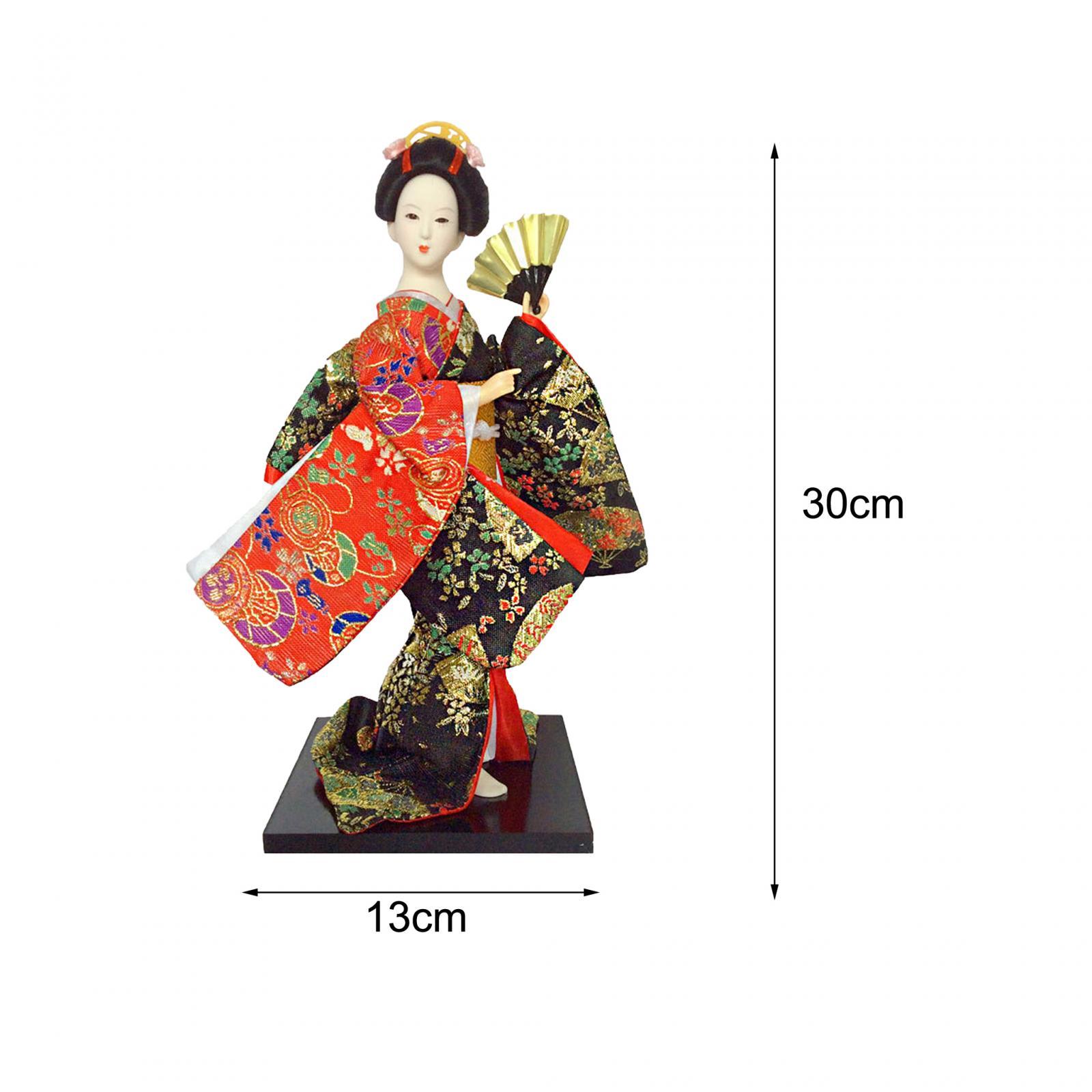 Kimono Dolls Japanese Geisha 1 - Vintage Collectible And Vintage Dolls reseña y precio