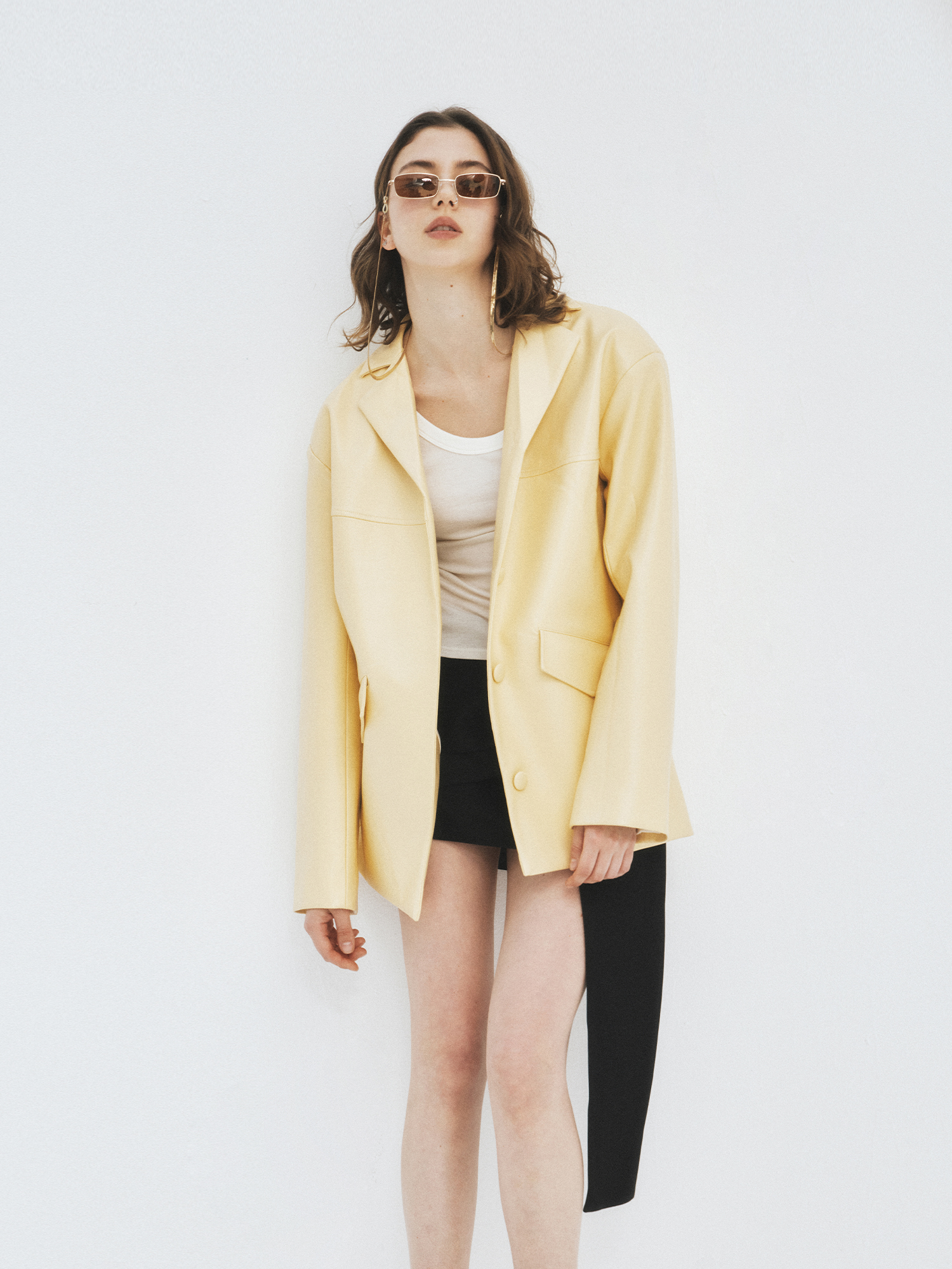 Elegant Vintage Style Yellow L - Vintage Collectible Clothing reseña y precio