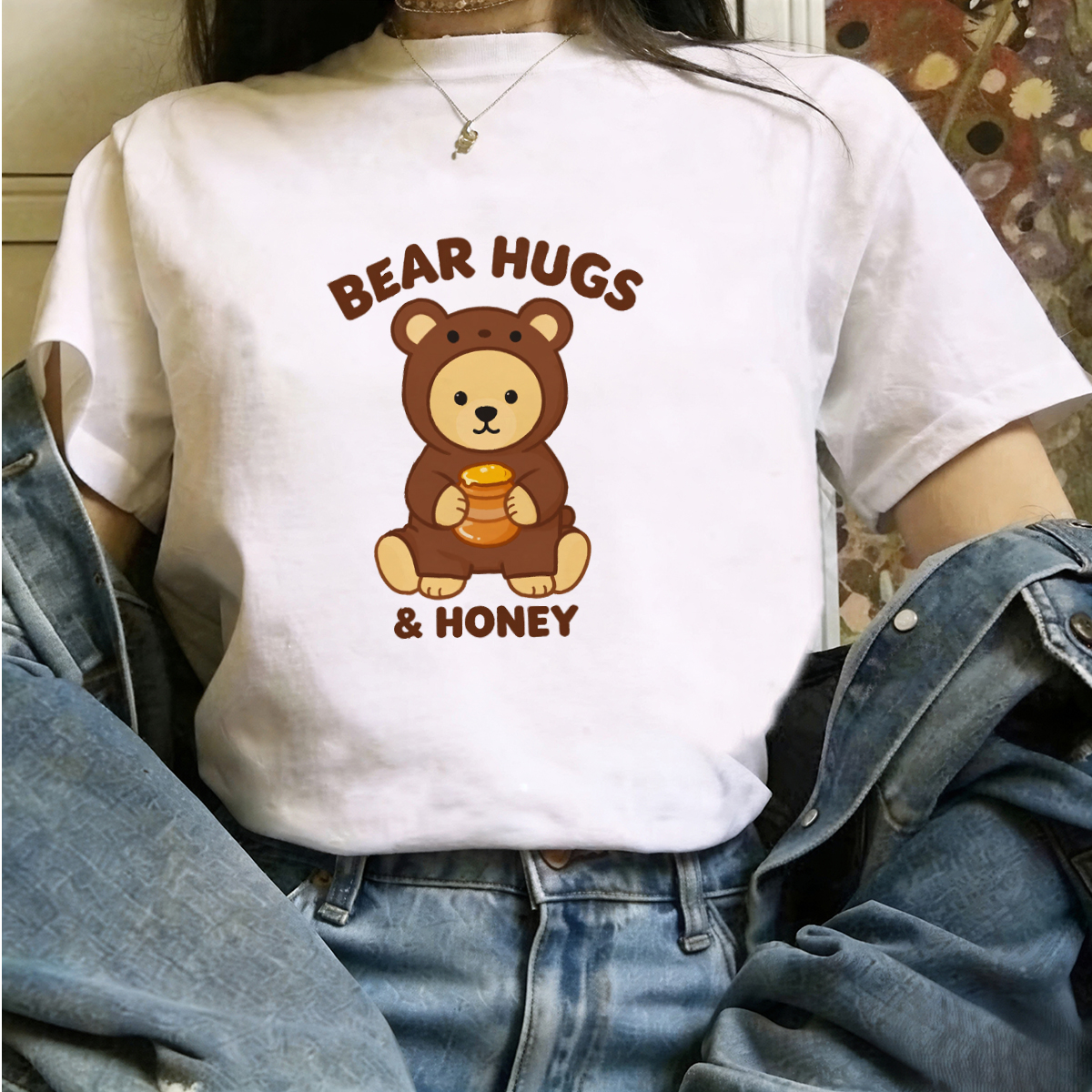 T Shirts Ladies Crepe Fabric T - Vintage Collectible Show reseña y precio