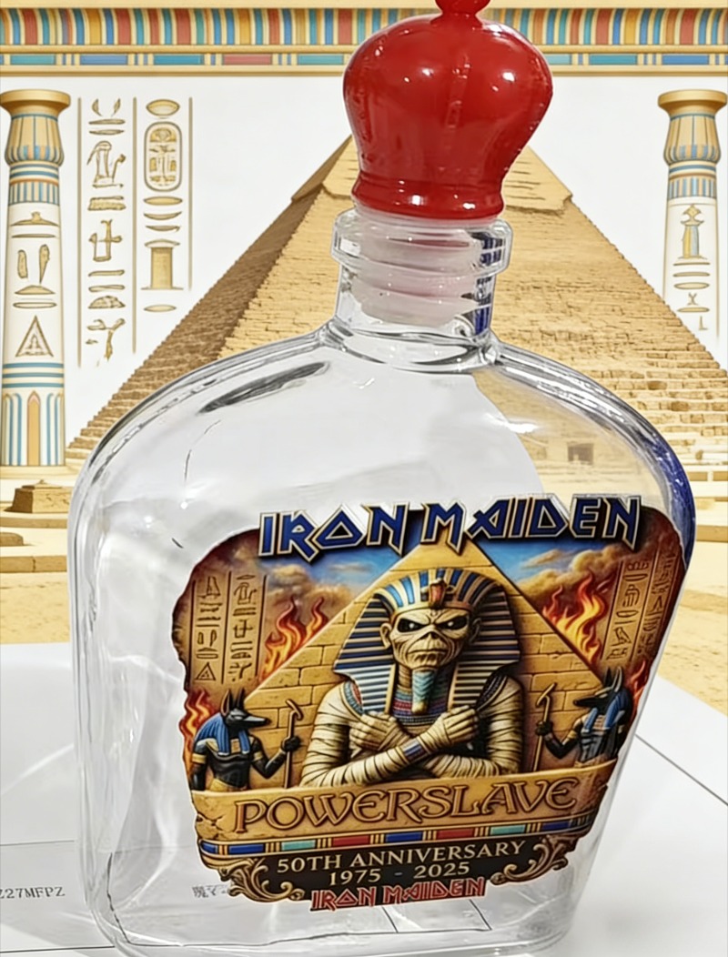 Vintage Rock Themed Mummy Scul - Vintage Collectible Glass reseña y precio