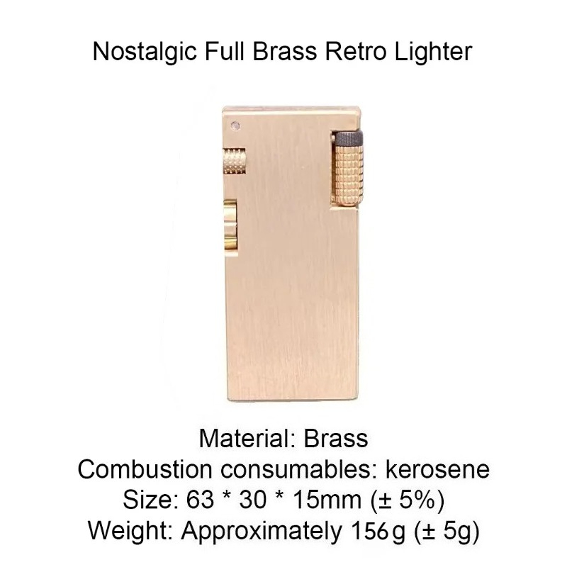 Handmade Brass Trench Fuel Oil - Vintage Collectible Lighters reseña y precio