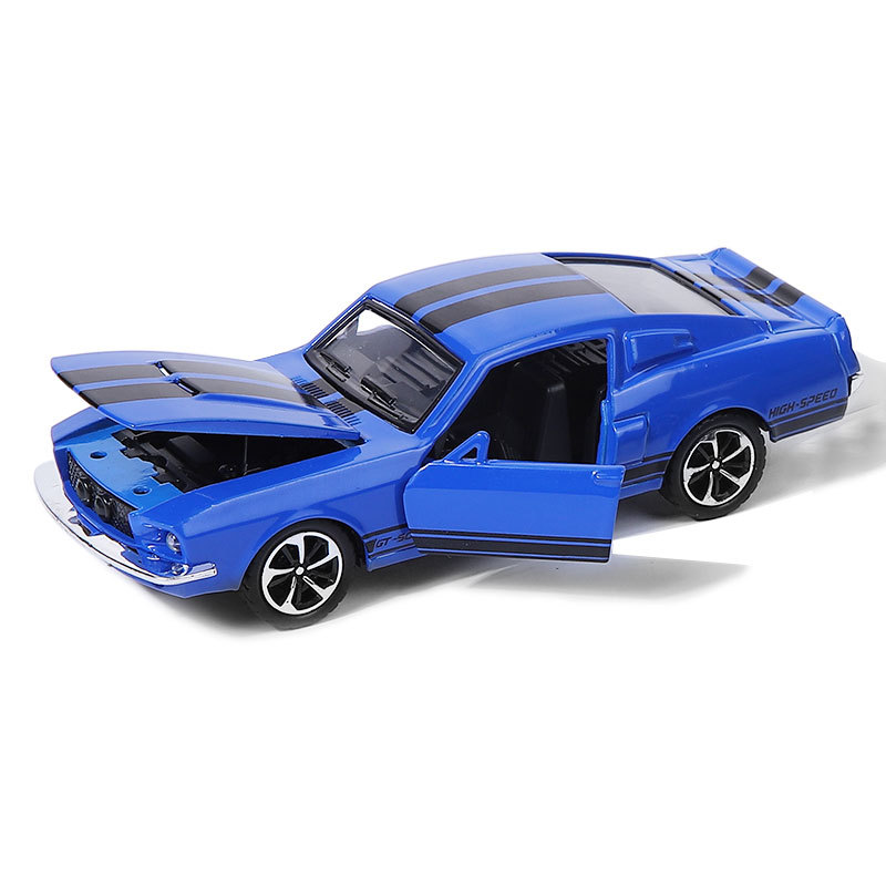 1:32 Diecast Alloy Ford Mustan - Vintage Collectible & Vintage Dolls reseña y precio