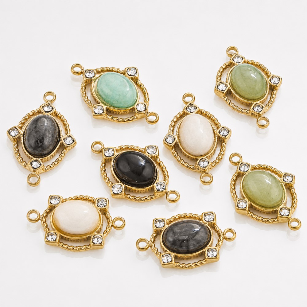 1Piece  Vintage Enamel Natural - Vintage Necklace reseña y precio