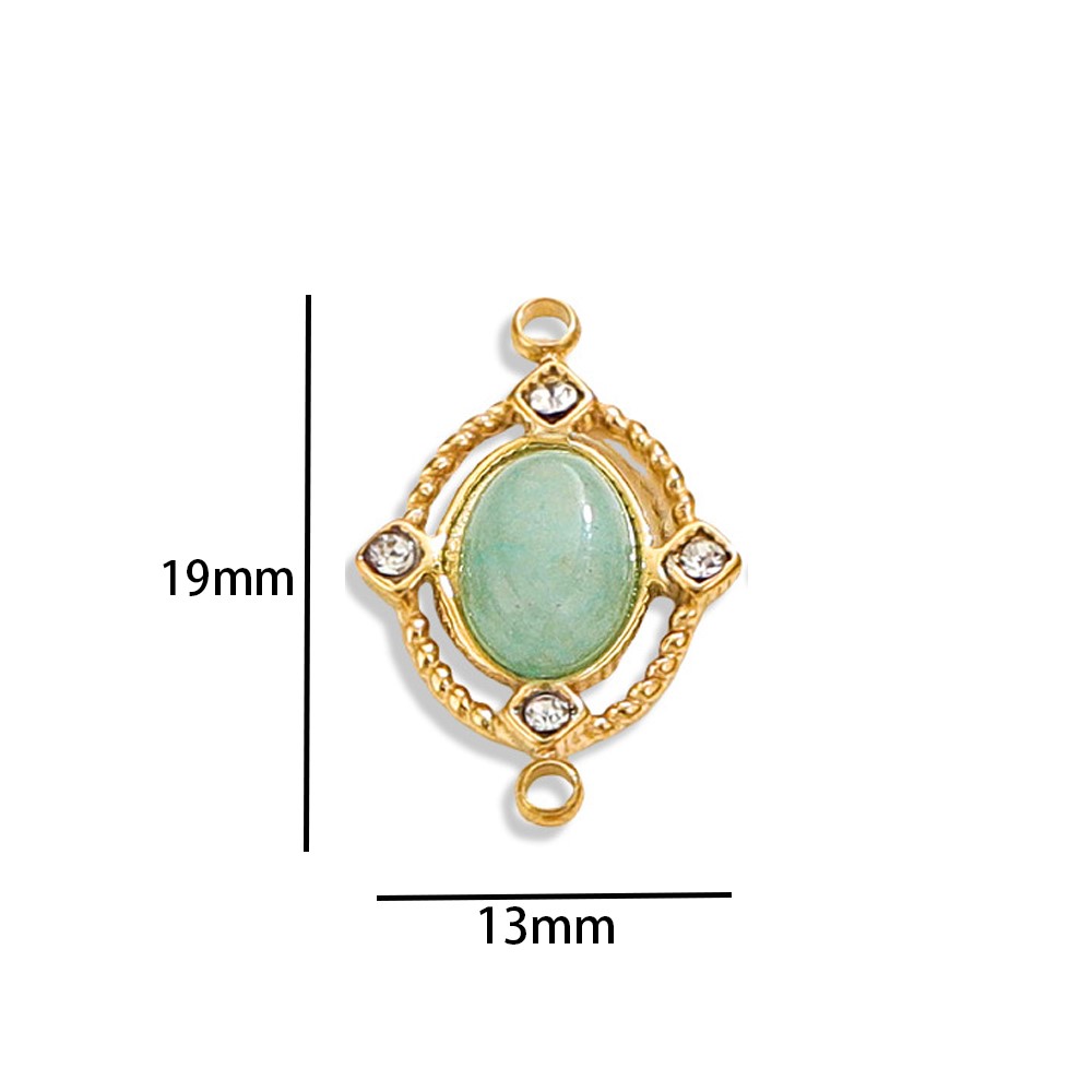 1Piece  Vintage Enamel Natural - Vintage Necklace reseña y precio