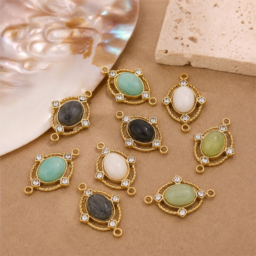 1Piece  Vintage Enamel Natural - Vintage Necklace reseña y precio