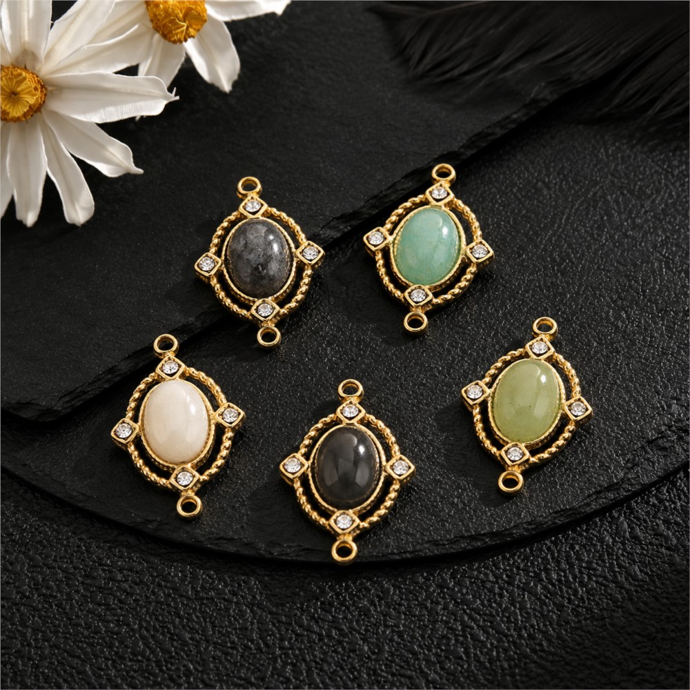 1Piece  Vintage Enamel Natural - Vintage Necklace reseña y precio
