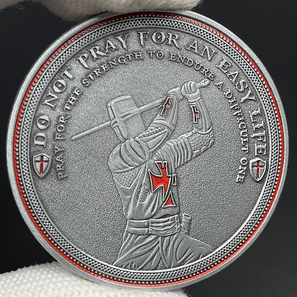 Knight Templar Challenge Coin  - Vintage Collectible Coins reseña y precio